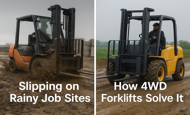 4WD-Forklifts-Solve-Slipping-on-Rainy-Job-Sites