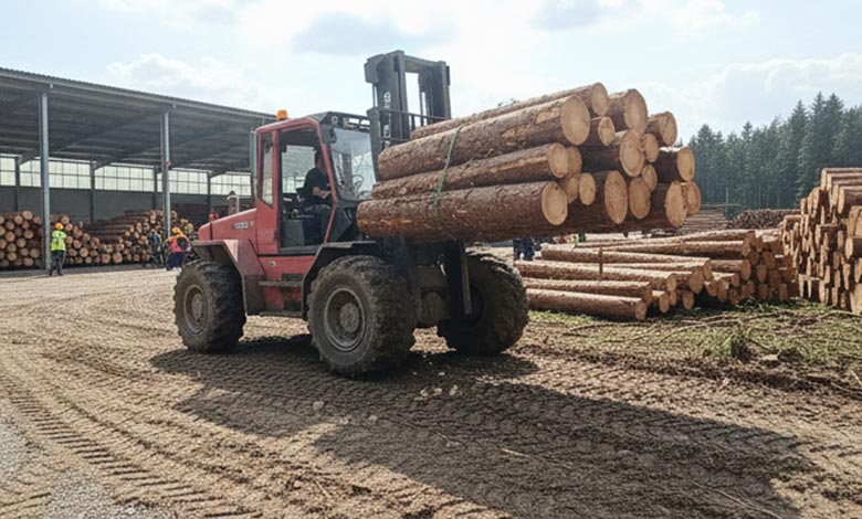 Rough-Terrain-Forklifts-used-for-Forestry-Operations