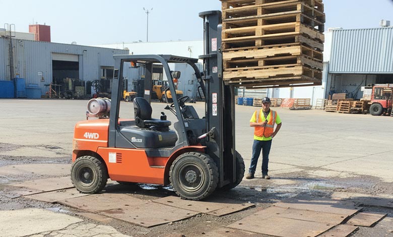 4wd-Terrain-Forklifts-for-Outdoor-Logistics