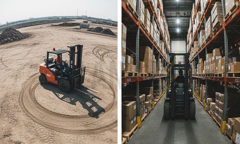 Front-Wheel-Rear-Wheel-Steering-in-4WD-Rough-Terrain-Forklifts