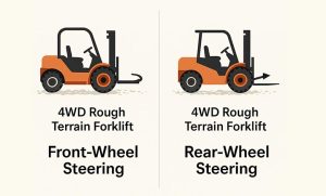 Front-Wheel-and-Rear-Wheel-Steering-in-4WD-Rough-Terrain-Forklifts