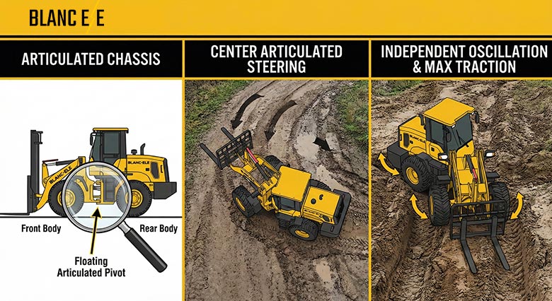 Articulated-Frame-4wd-forklift