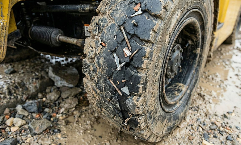 Construction-Site-Forklifts