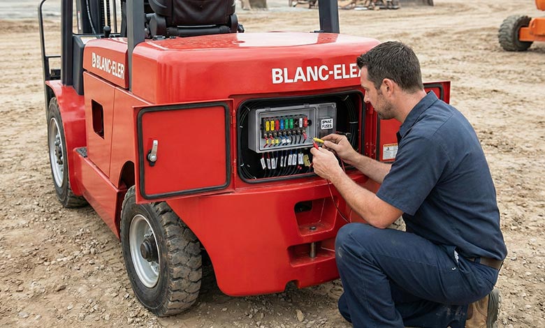 rough-terrain-forklifts-Easy-to-Service-Electrical-System