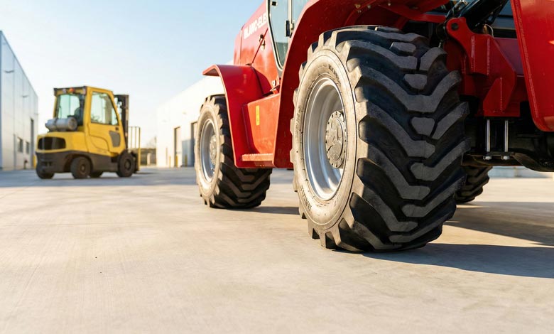 BLANC-ELE-Rough-Terrain-Forklift-Tire