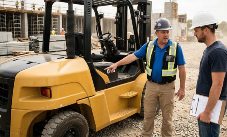 discussion-between-forklift-supplier-and-client-reviewing-site-requirements
