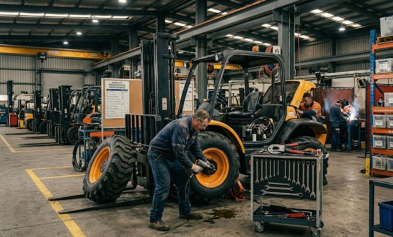 forklift maintenance and service in workshop forklift-service.jpg