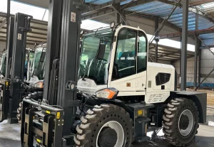 Rough terrain forklift long forks checklist for overseas buyers