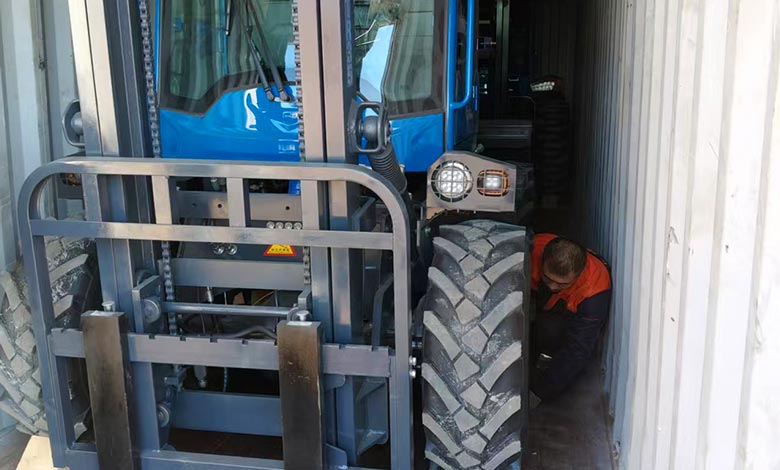 Rough terrain forklift quotation comparison guide for export buyers
